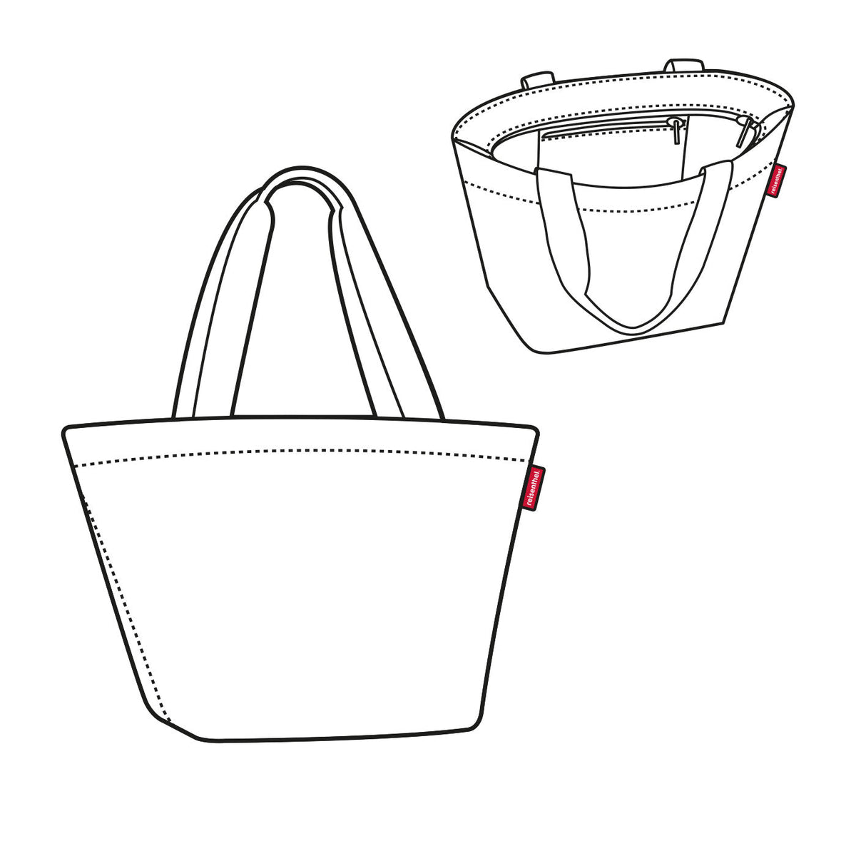 shopper M leo nero