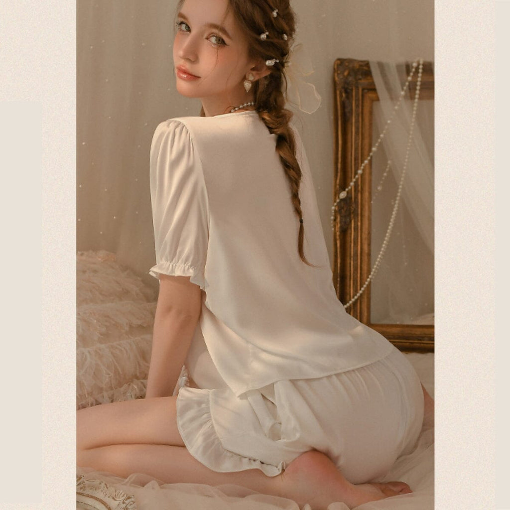 Aleida satin cami set
