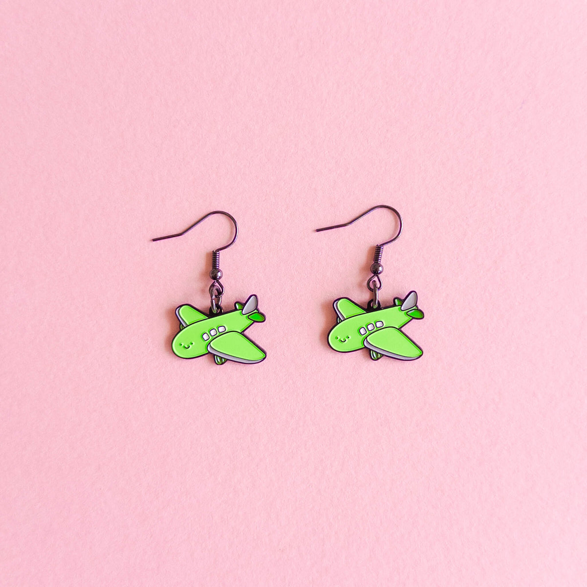 Aro-plane — earrings