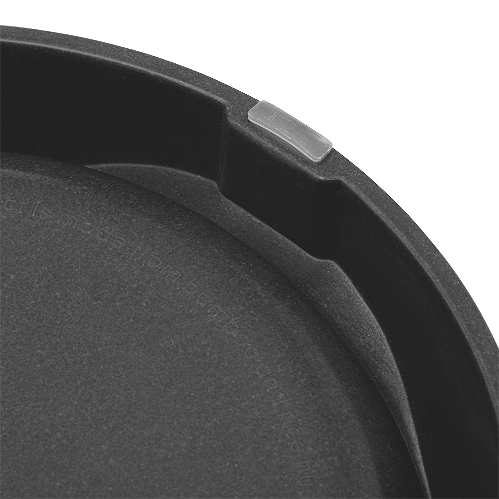 Beco Low-Rim Bamboo Bowl with Non-Slip Studs
