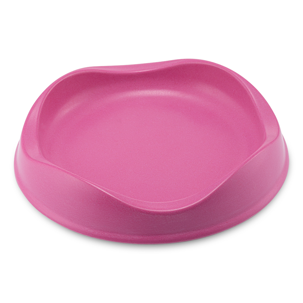 Beco Low-Rim Bamboo Bowl with Non-Slip Studs