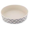 Beco Low-Rim Bamboo Bowl, Ocean Waves