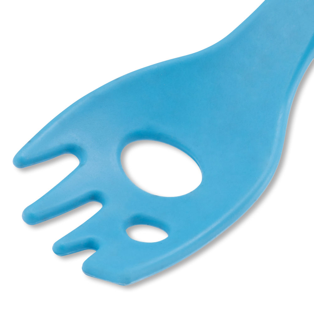 Beco Bamboo Mashing Spork, Blue
