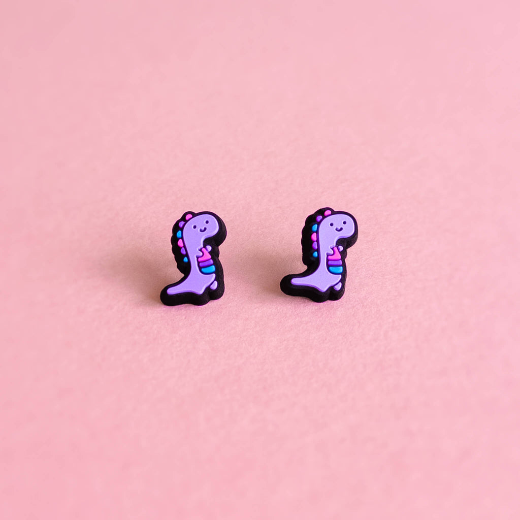 Binosaur — mini stud earrings