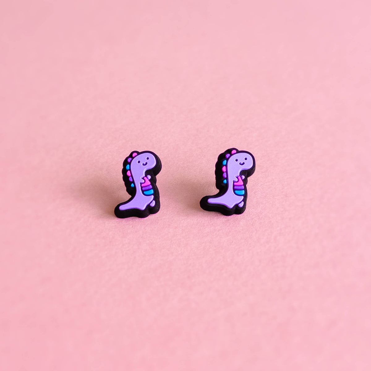 Binosaur — mini stud earrings