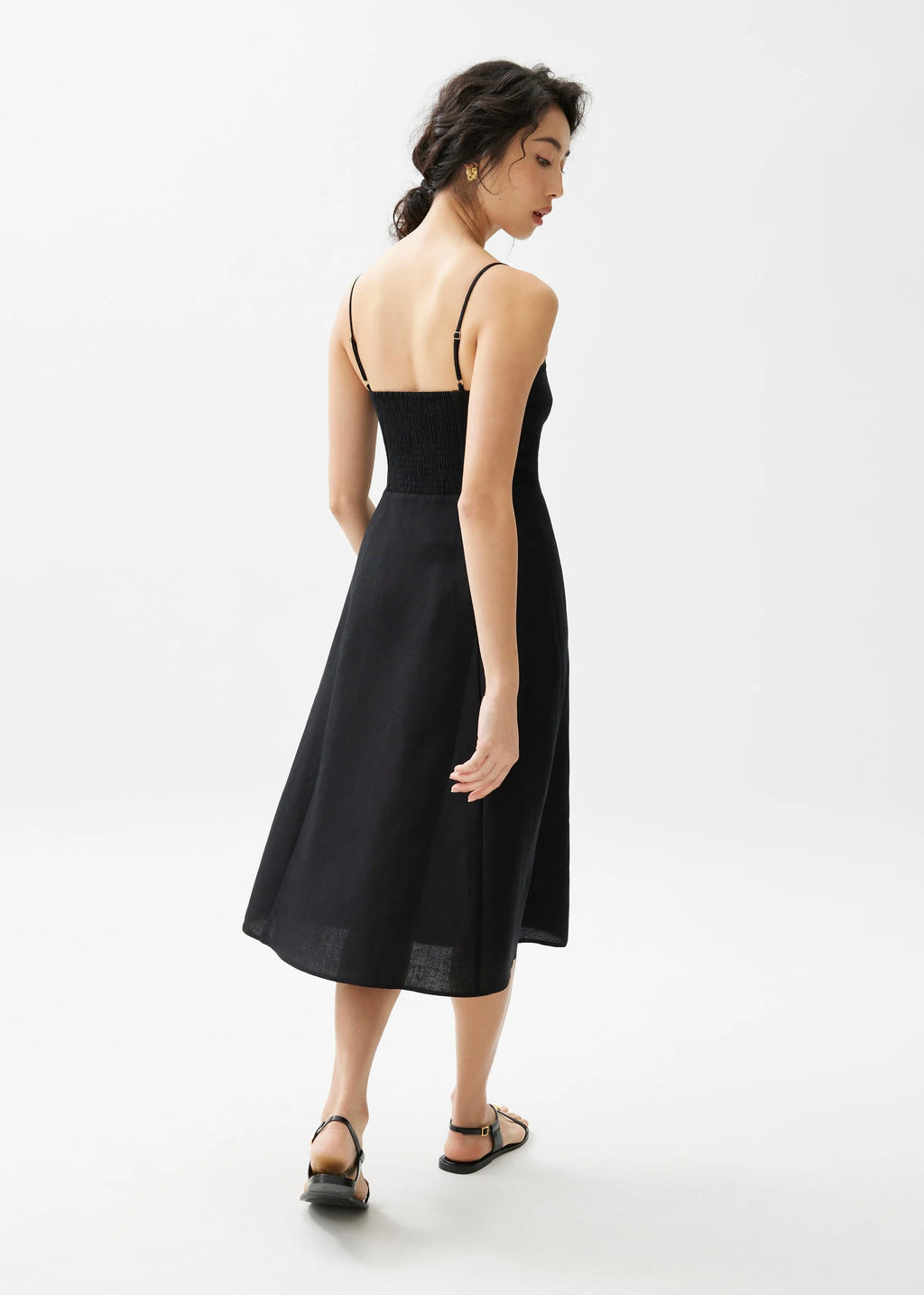 Flare Midi Dress