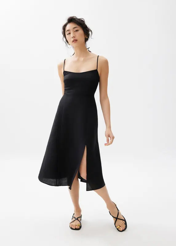 Flare Midi Dress