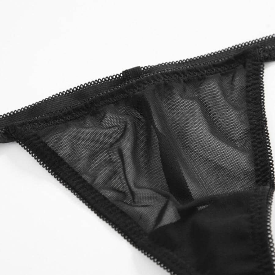 Ciara mesh slip set