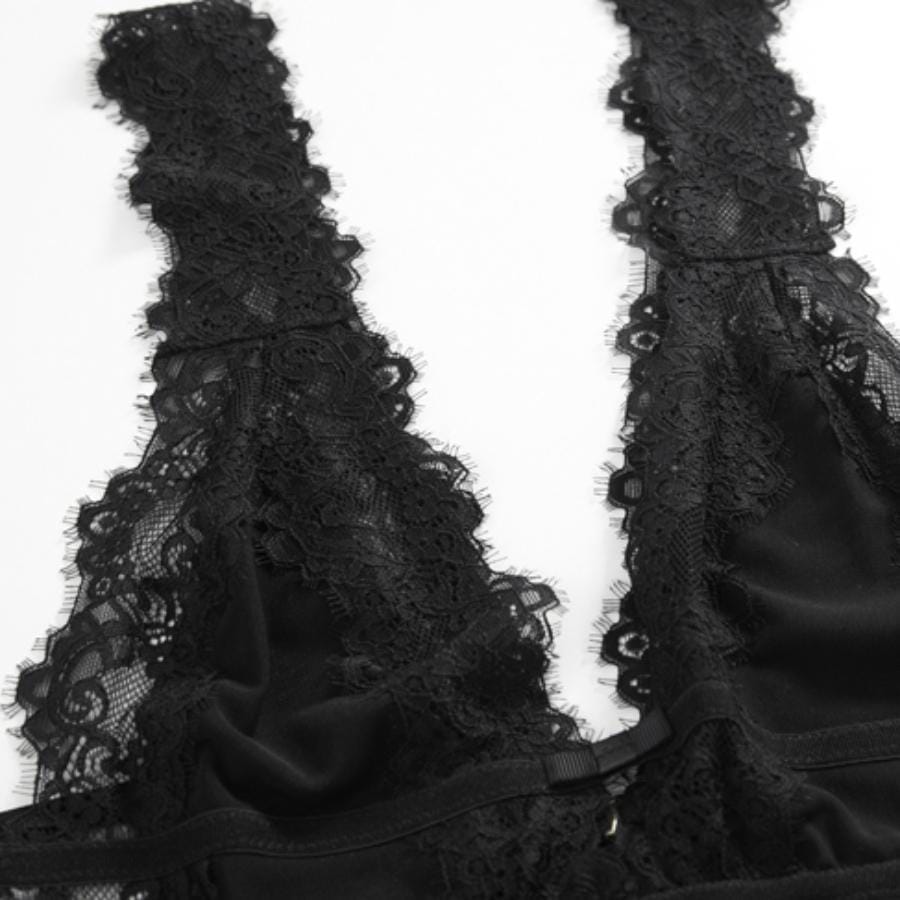 Ciara mesh slip set