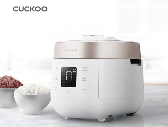 CUCKOO 6 Cup Twin Pressure Rice Cooker - Elegant