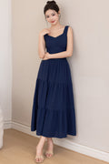 Royal Blue Midi dress