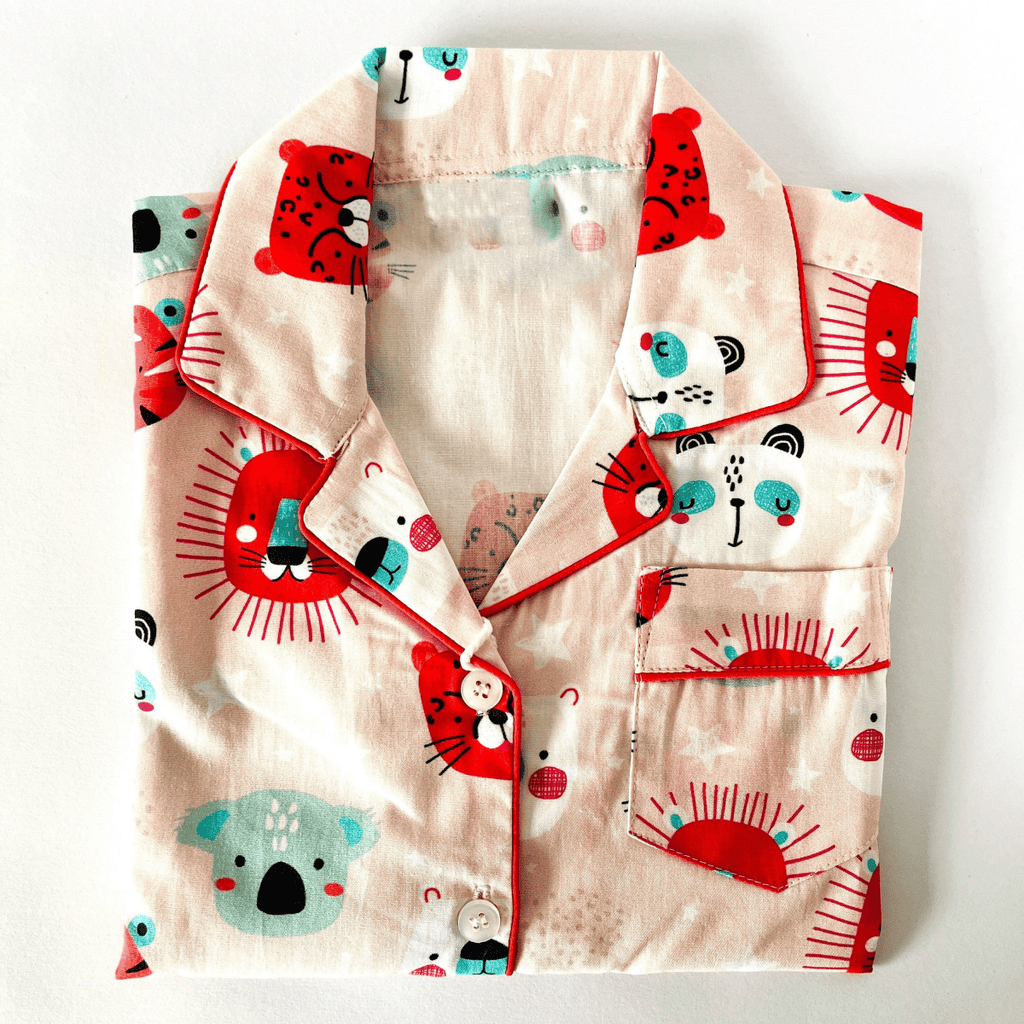 Funny Animal Faces Pyjamas