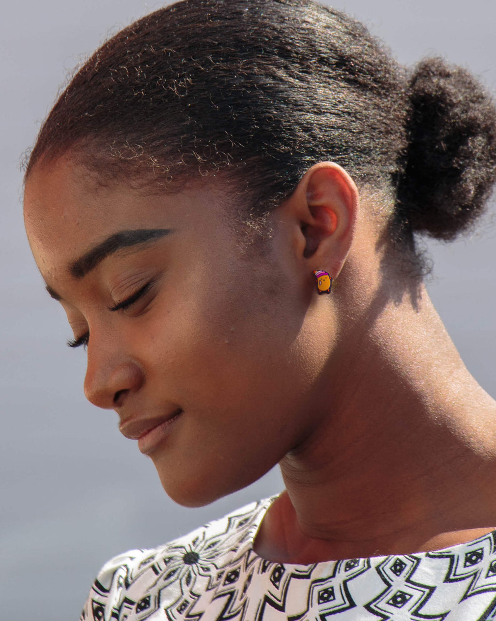 Lesbean — mini stud earrings