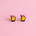 Lesbean — mini stud earrings