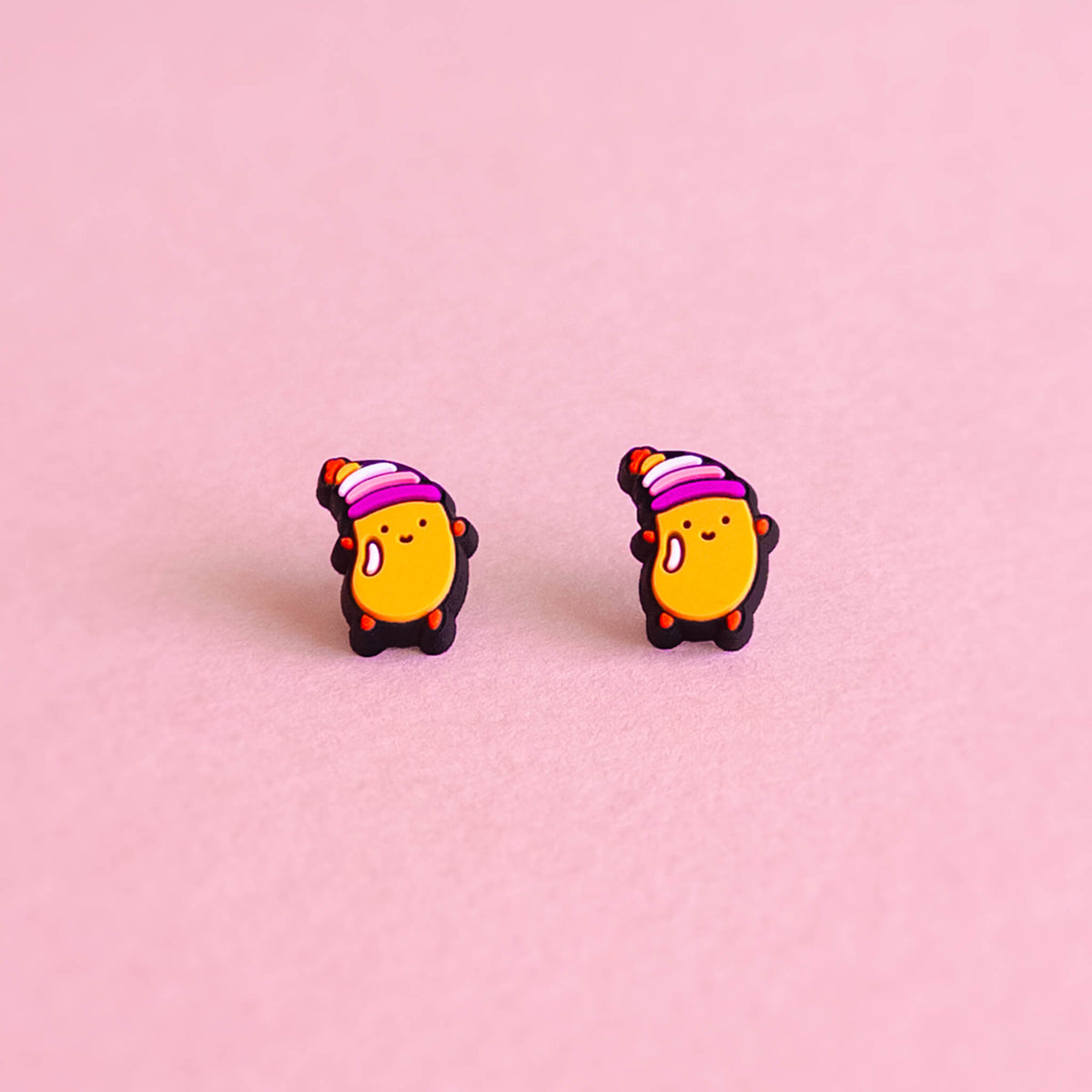 Lesbean — mini stud earrings