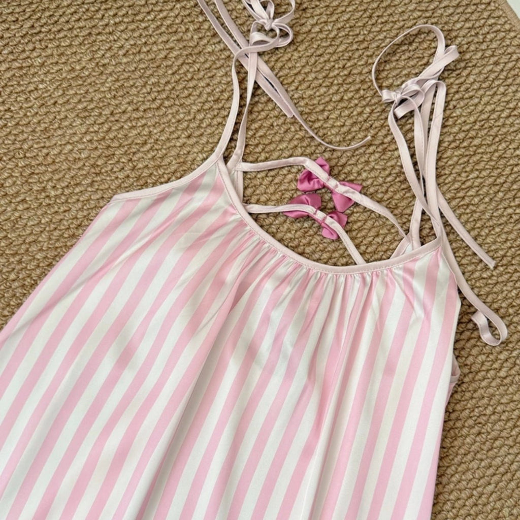 Lorrin midi satin slip