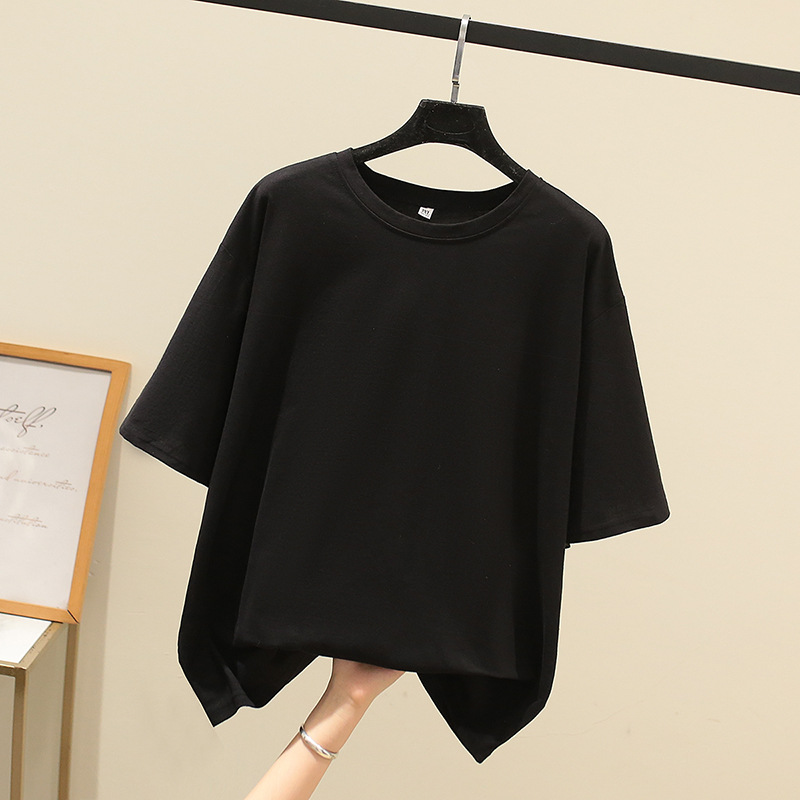 (M-6XL) 100% Cotton Plus Size Short Sleeve T Shirt Top (Extra Big Size)