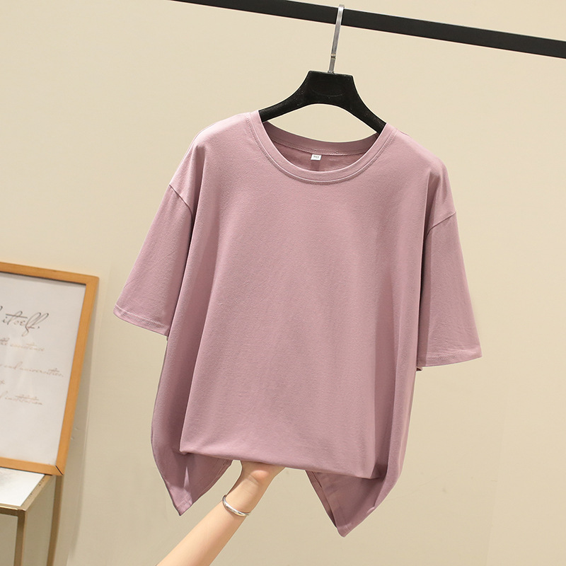 (M-6XL) 100% Cotton Plus Size Short Sleeve T Shirt Top (Extra Big Size)
