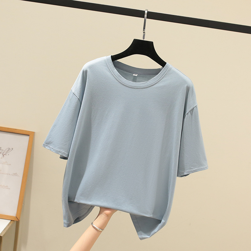 (M-6XL) 100% Cotton Plus Size Short Sleeve T Shirt Top (Extra Big Size)