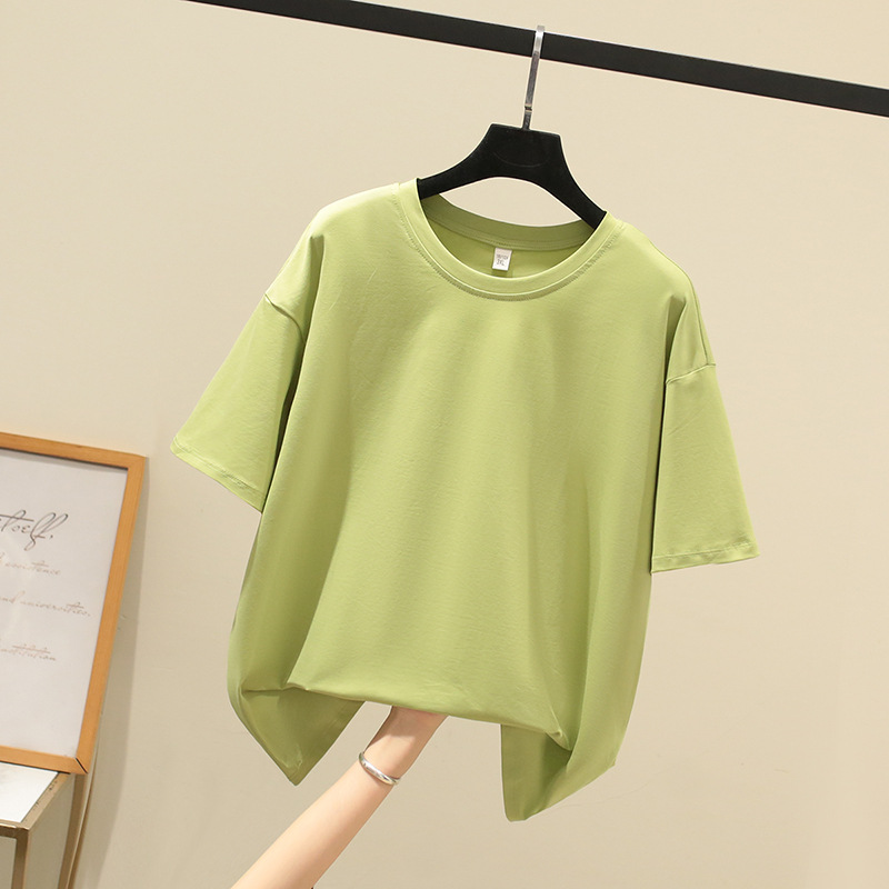 (M-6XL) 100% Cotton Plus Size Short Sleeve T Shirt Top (Extra Big Size)