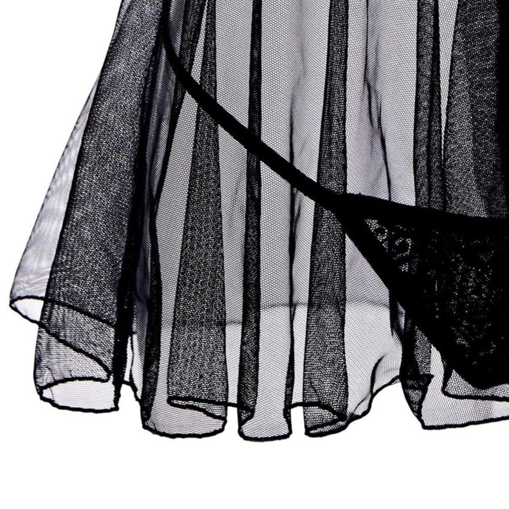 Naughty little mesh babydoll set