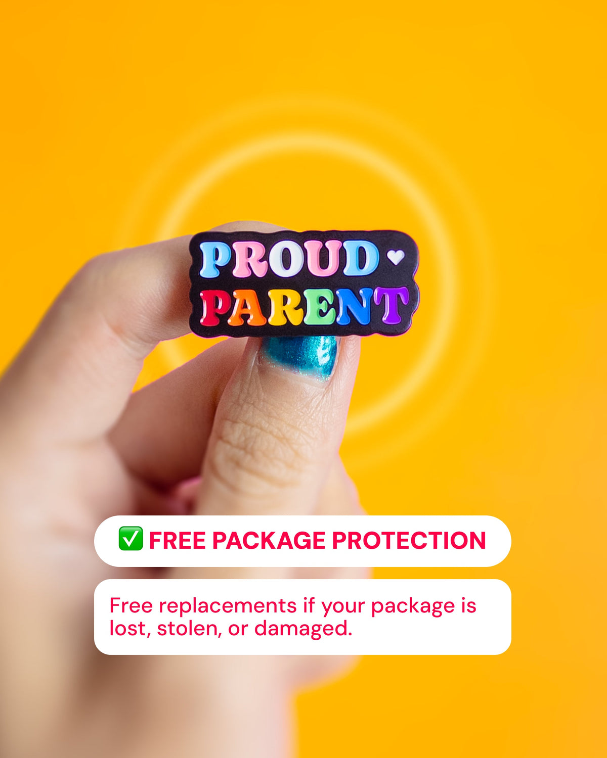 Proud Parent — enamel pin