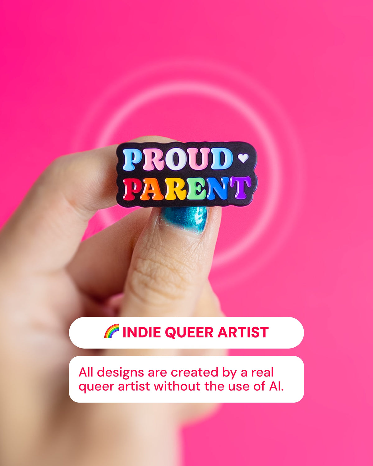 Proud Parent — enamel pin