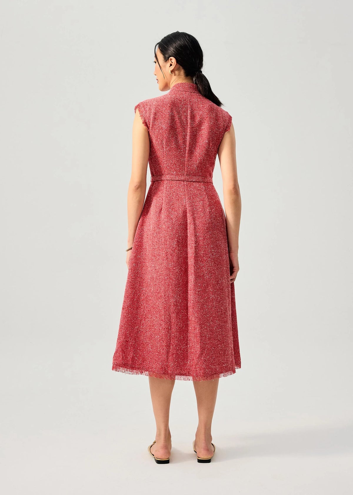 Mandarin Midaxi Dress