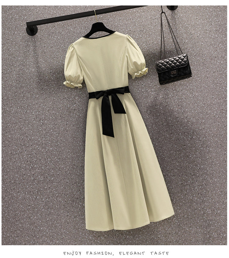 Plus Size Korean Midi Dress