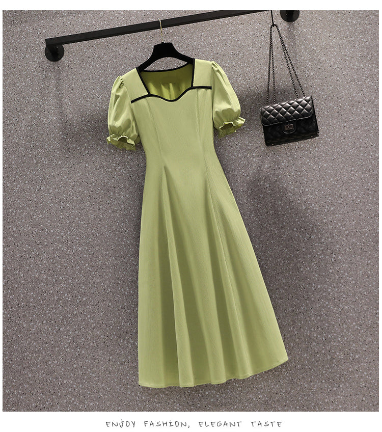 Plus Size Korean Midi Dress