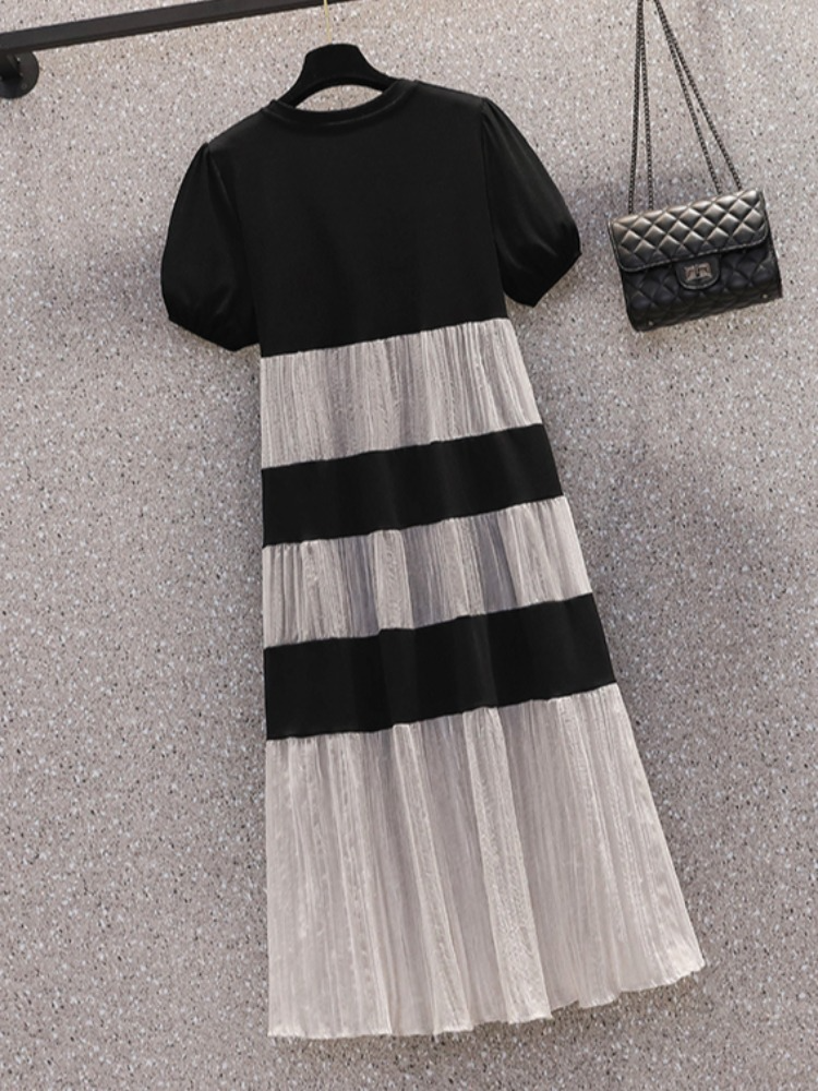 Plus Size Babydoll Loose Midi Dress