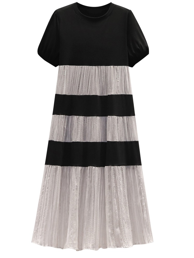 Plus Size Babydoll Loose Midi Dress