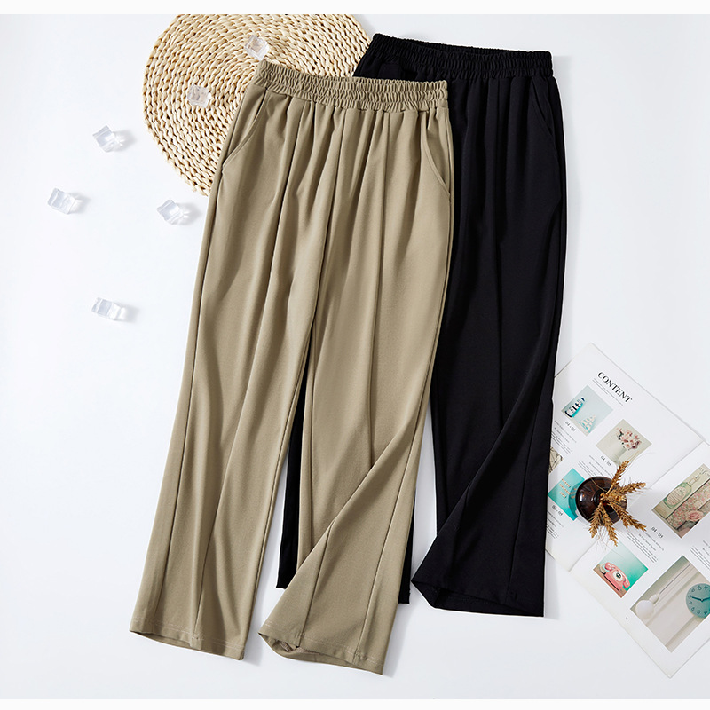 Plus Size Bell Leg Capri Pants (EXTRA BIG SIZE)