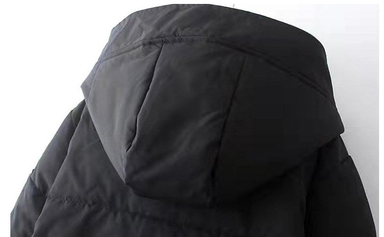 Plus Size Korean Padded Long Winter Jacket (EXTRA BIG SIZE)