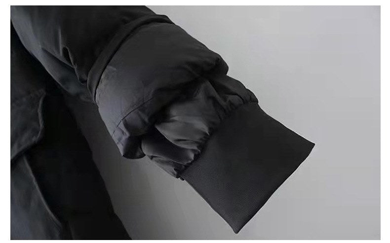 Plus Size Korean Padded Long Winter Jacket (EXTRA BIG SIZE)