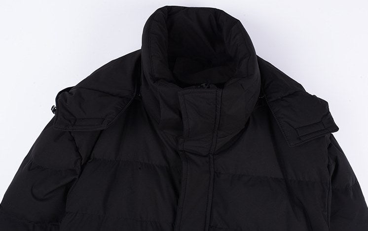 Plus Size Korean Down Padded Long Winter Jacket (EXTRA BIG SIZE)