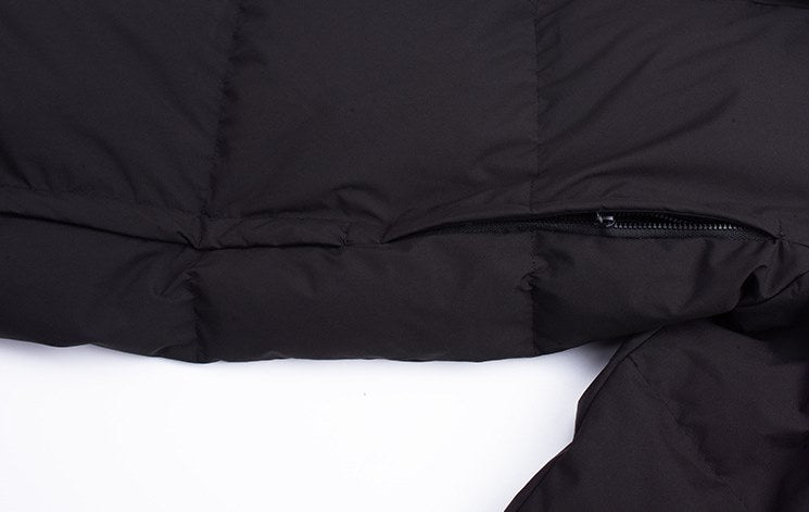 Plus Size Korean Down Padded Long Winter Jacket (EXTRA BIG SIZE)