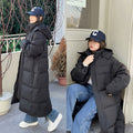 Plus Size Korean Down Padded Long Winter Jacket (EXTRA BIG SIZE)