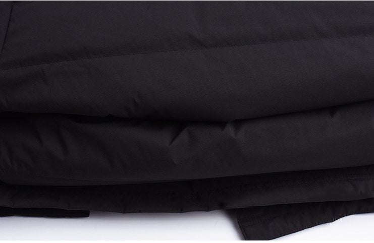 Plus Size Korean Down Padded Long Winter Jacket (EXTRA BIG SIZE)