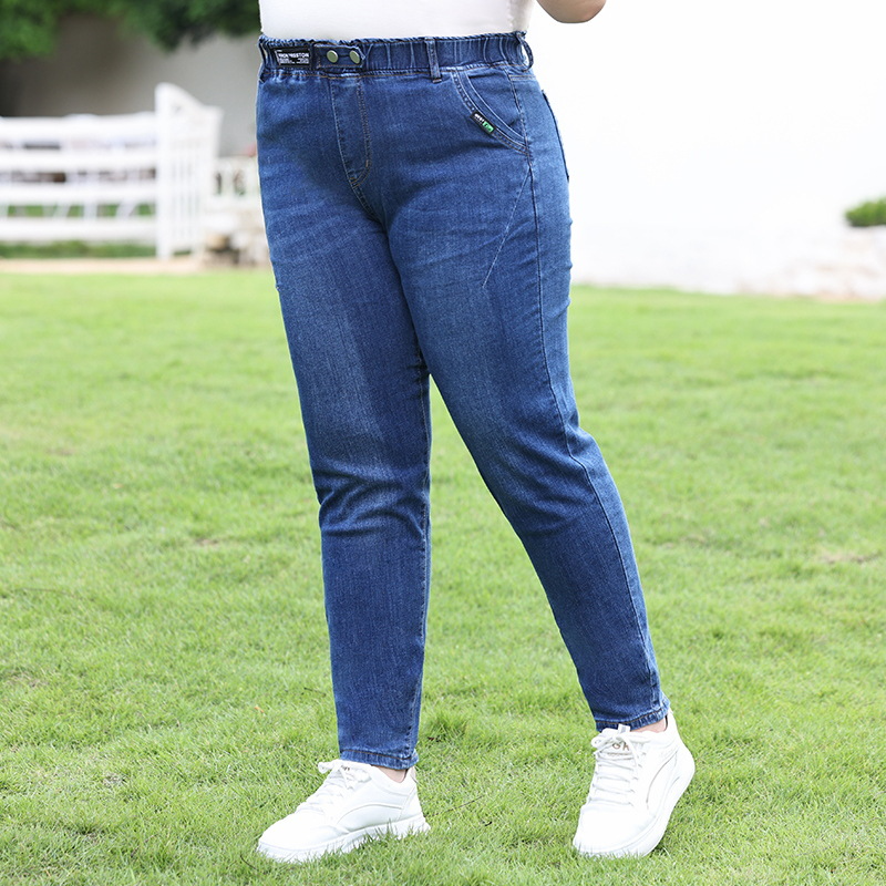 Plus Size Blue Skinny Jeans Jeggings (Extra Big Size)