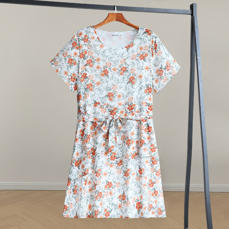 Plus Size Chiffon Dress (Extra Big Size)