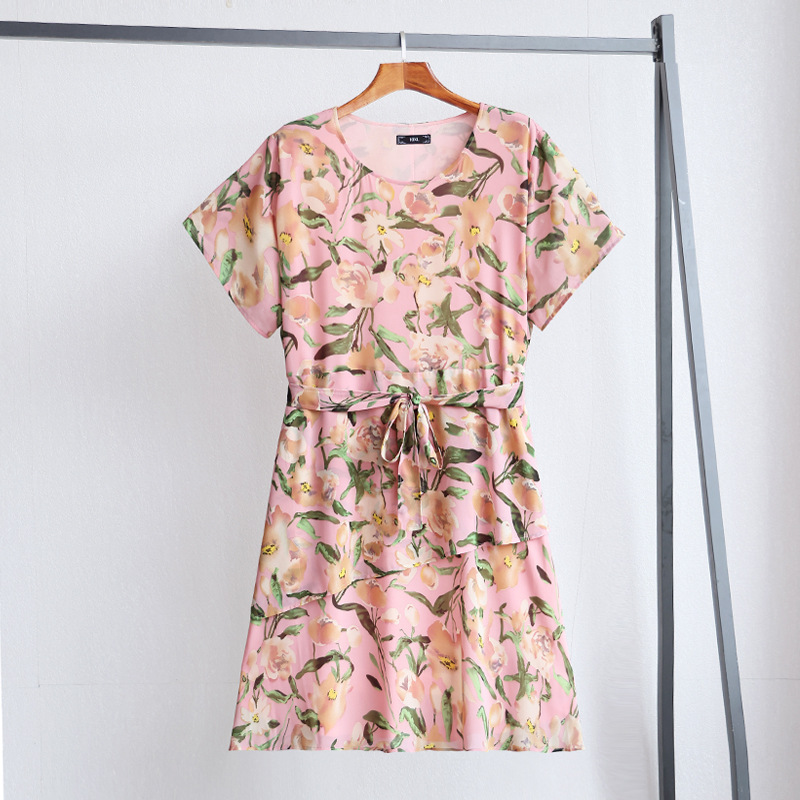 Plus Size Chiffon Dress (Extra Big Size)