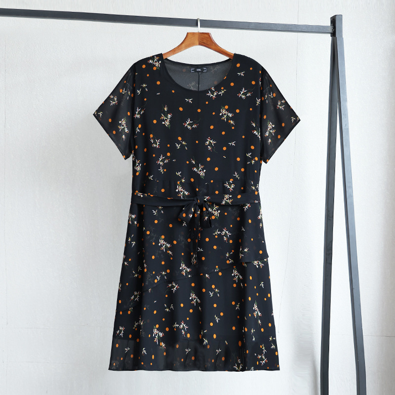Plus Size Chiffon Dress (Extra Big Size)
