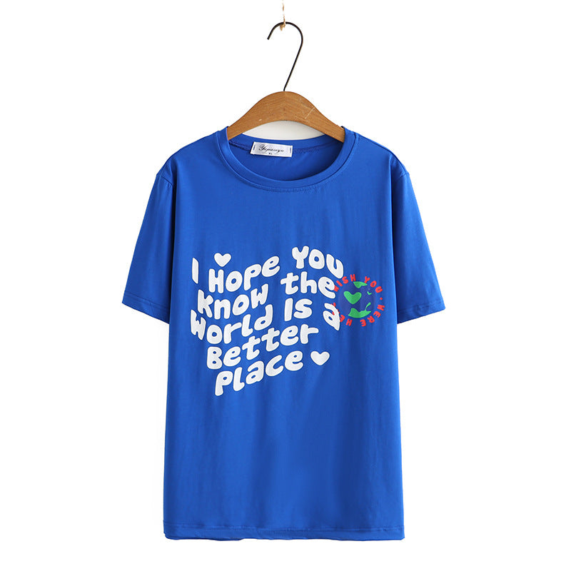 Plus Size World Better Place Tee