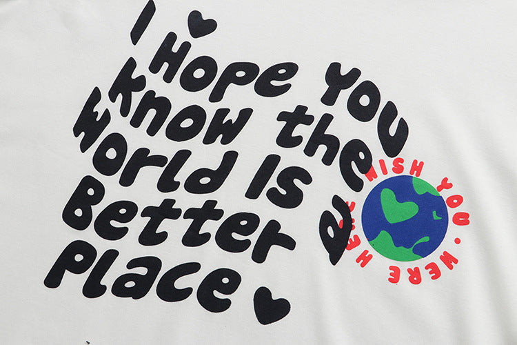 Plus Size World Better Place Tee