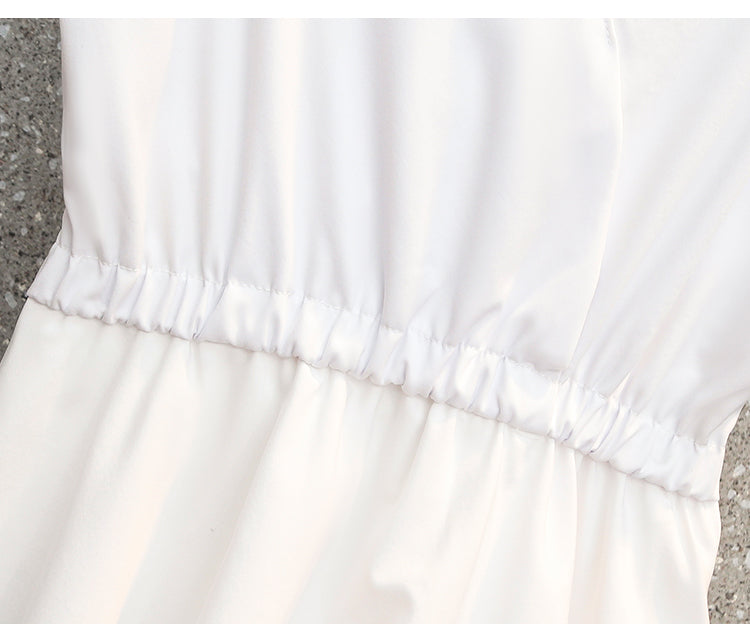 Plus Size Korean Tier Midi Dress