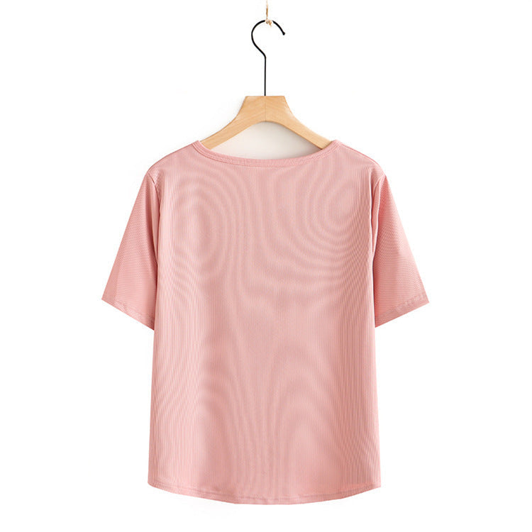 Plus Size Vintage Graphic Henley Tee