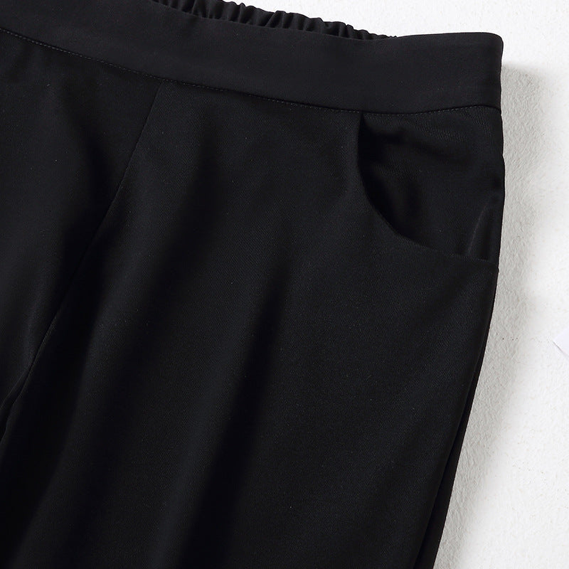 Plus Size Black Leggings Pants