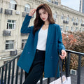 Plus Size Teal Blazer