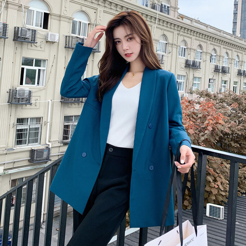Plus Size Teal Blazer